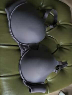 Vanity Fair Beautiful Benefits 76380 Everyday Smooth T-Shirt Bra 40C Gray